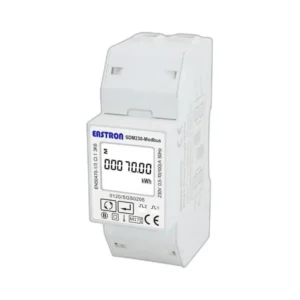 Medidor de energia monofasico Eastron SDM230 Modbus 100A certificado MID para inversores solares
