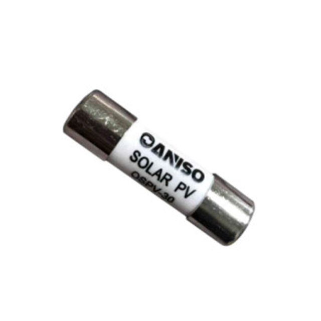 Fusible DC 15A Oaniso 10x38 mm 1000V de corriente continua para proteccion de paneles solares