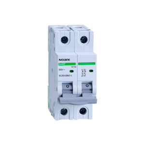 Interruptor seccionador modular DC 2P 32A Noark Ex9IP para aislamiento de lineas solares